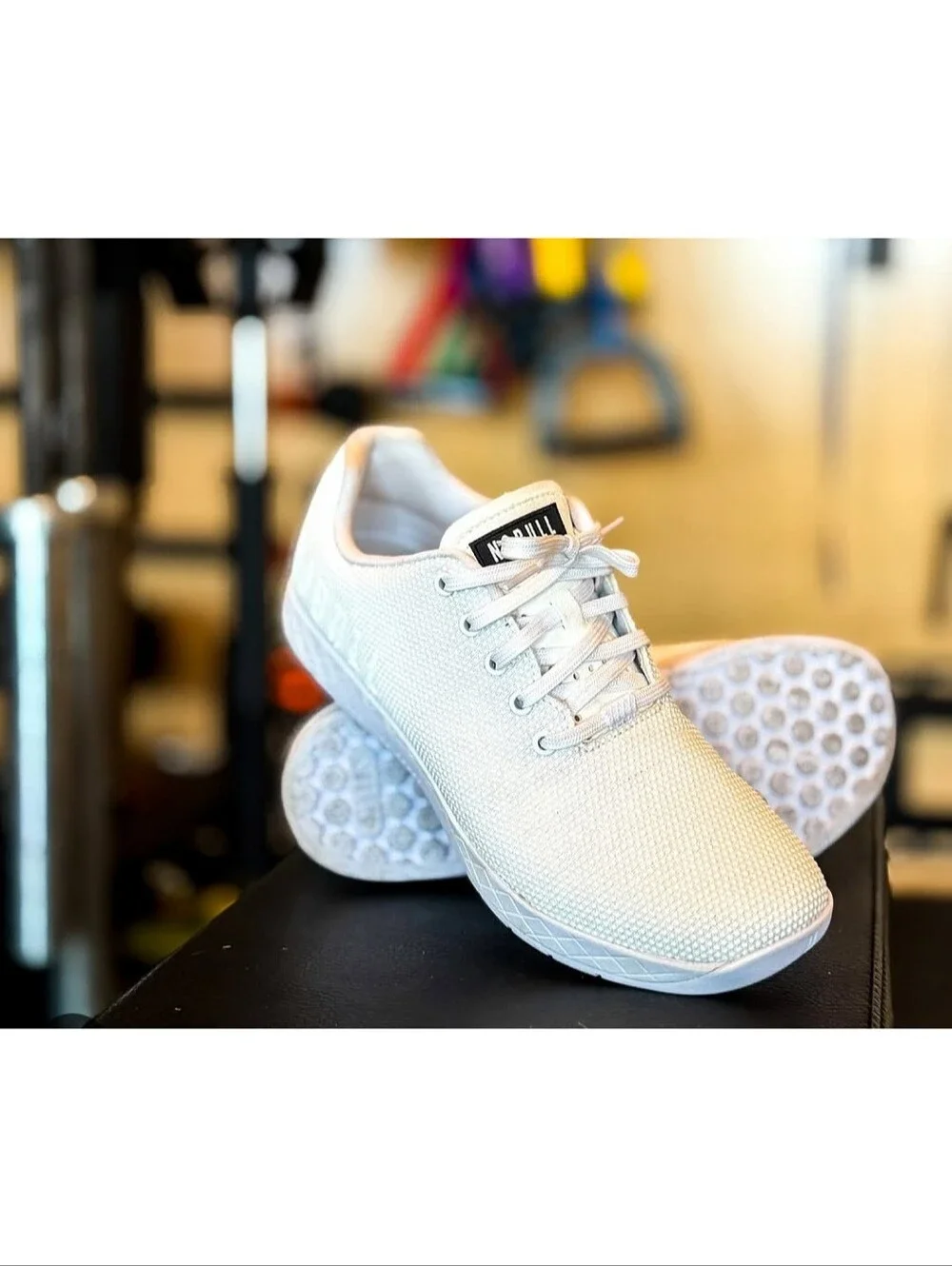 🆕️ NOBULL Outwork Trainer Sneakers Vanilla Women's 10 Men's 8.5 CrossFit Gym